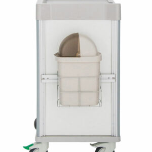 Treatment Cart Garbage Can and Accessory Rail-(Cat.#VGB)