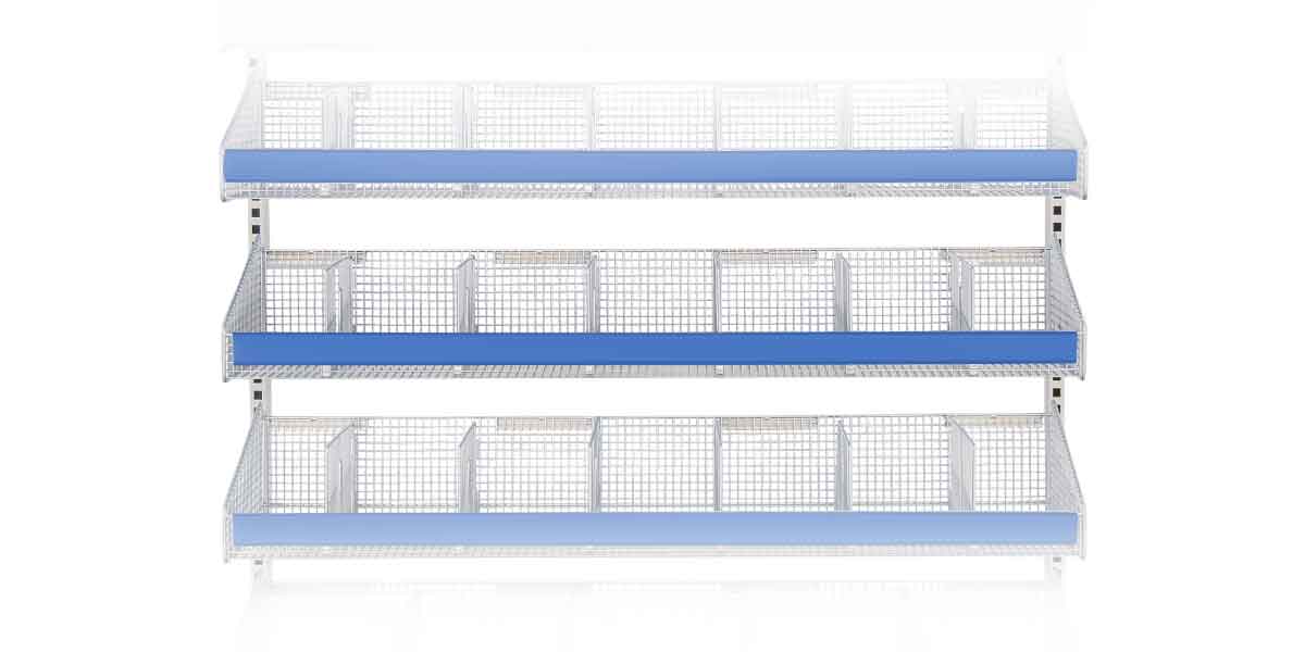 36” ParWall Basket Shelf Label Holder, Clear(Cat.LH36CLPW) LogiQuip