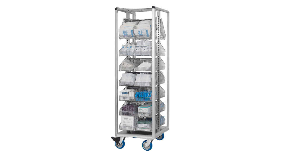 LogiQuip Distribution Carts landing page