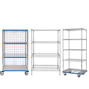 Wire Shelving & Carts