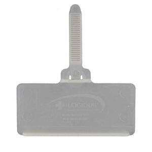 3'' Label Holders for Wire Shelving, Opaque-(Cat.#LH3)