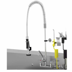 Decontamination Sink Kit, Pre-Rinse Faucet-(Cat.#LQDSKT-01)
