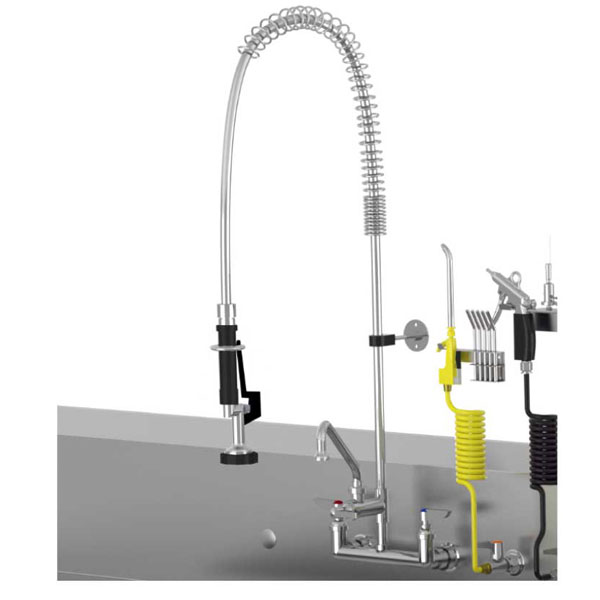 Decontamination Sink Kit, PreRinse Faucet(Cat.LQDSKT01)