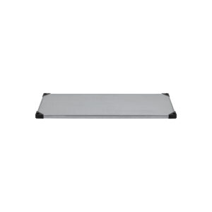 Galvanized Steel Shelf, Solid, 18x36-(Cat.#1836GS)