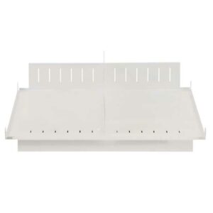 LogiCell Wide Painted Steel Shelf with Locking Clips-(Cat.#2436SHC-L)