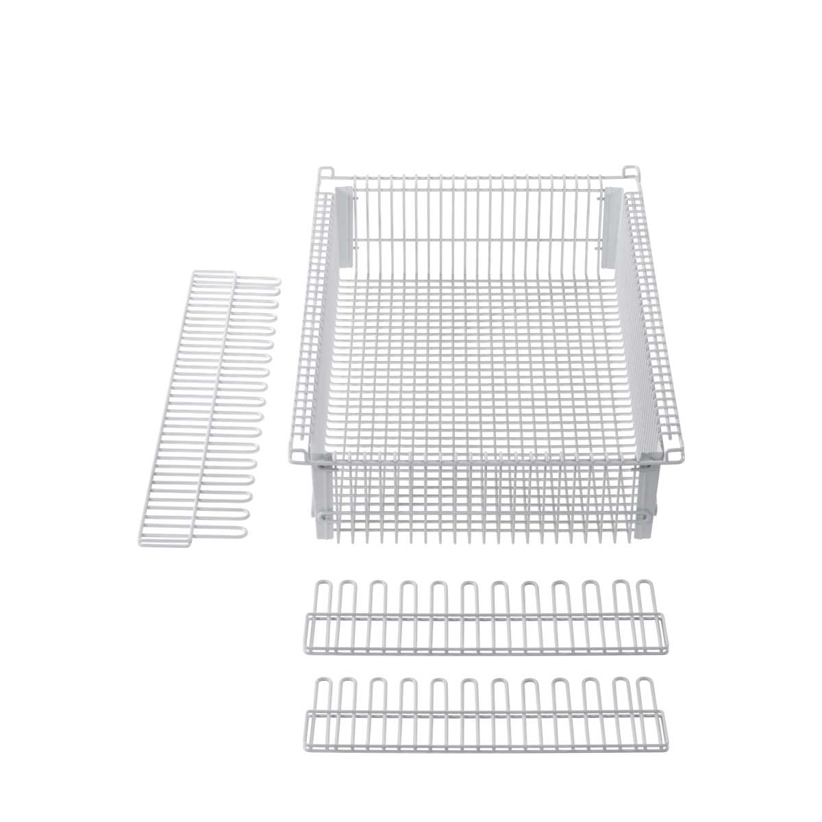 LogiCell and ParStor 5” Wire Basket with Dividers-(Cat.#5BD12)
