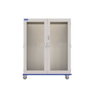 Medical Storage Cart, Painted Steel, eLock-(Cat.#MSC2460HGEPS)