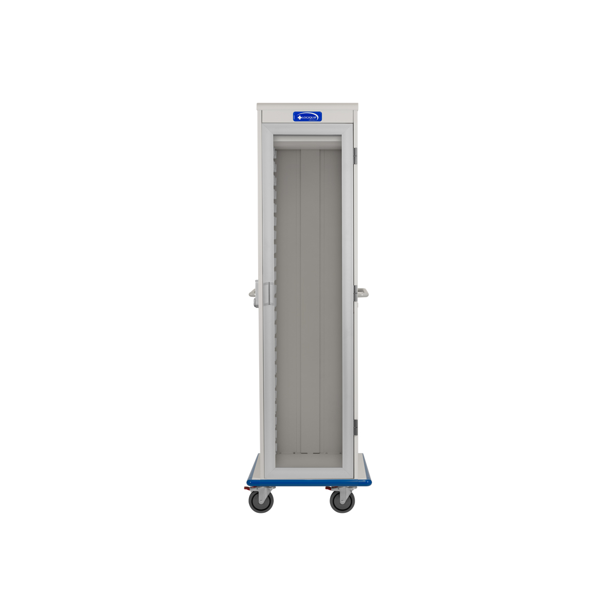 LogiCell, One Column Cart, Tempered Glass Door with eLock-(Cat.#2651STRGEL)
