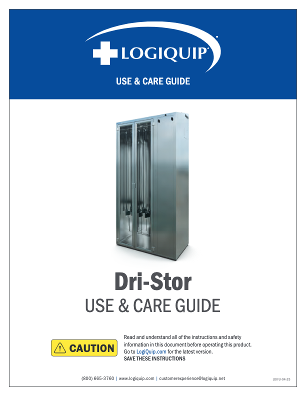 Dri-Stor Use and Care Guide