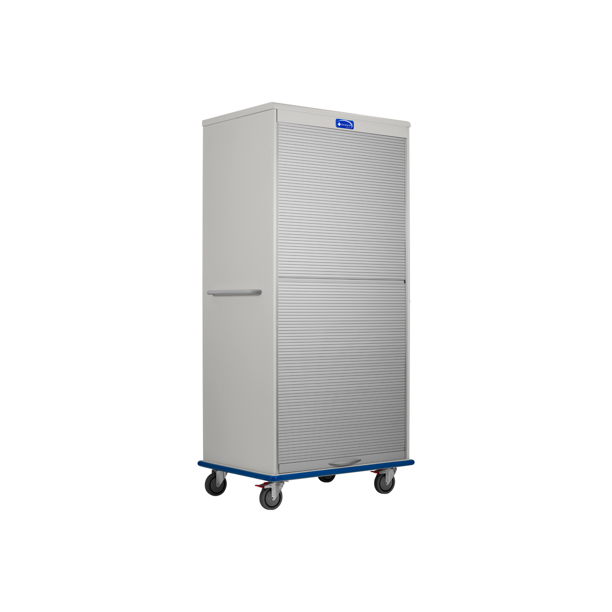 LogiCell, Two Column, Double Wide Cart, Tambour Door with Key Lock-(Cat.#2652DTTGKL)