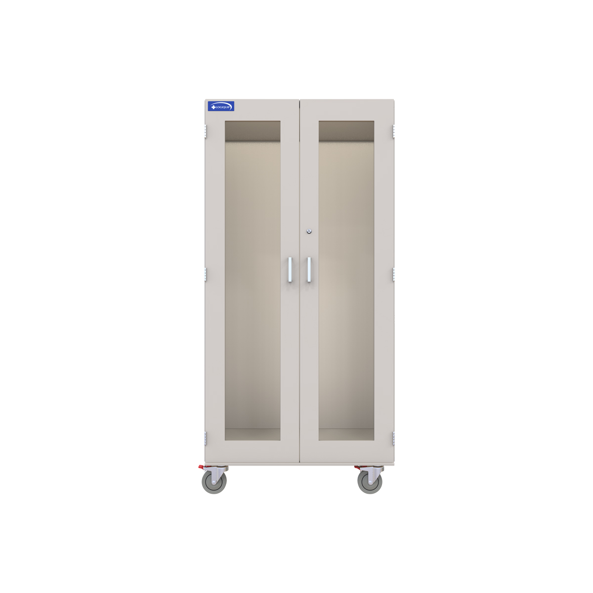 nmsc2436hgkps-narrow-medical-storage-carts-ho_1 Narrow Medical Storage Cart, Painted Steel, Key Lock-(Cat.#NMSC2436HGKPS)