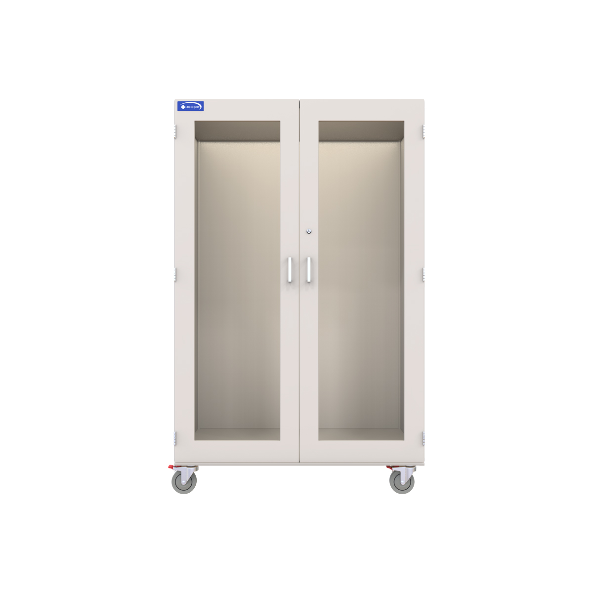 nmsc2448hgkps-narrow-medical-storage-cart-ho_1 Narrow Medical Storage Cart, Painted Steel, Key Lock-(Cat.#NMSC2448HGKPS)